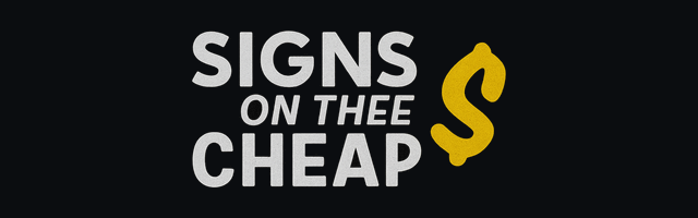 Signs, Banners, and Magnets On The Cheap Business-to-Business