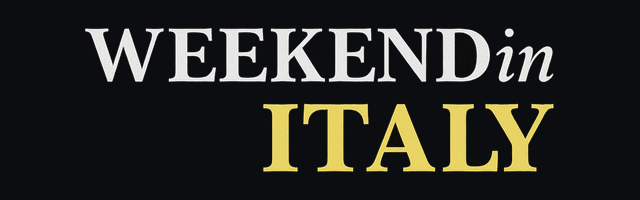 Weekend in Italy
