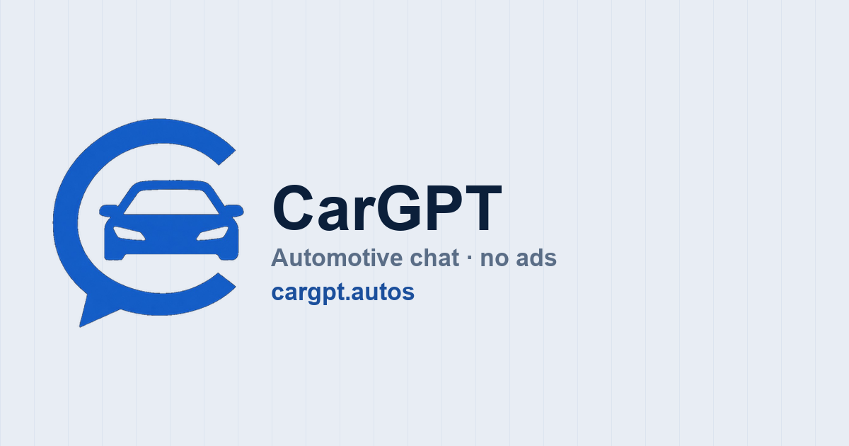 CarGPT automotive research chat