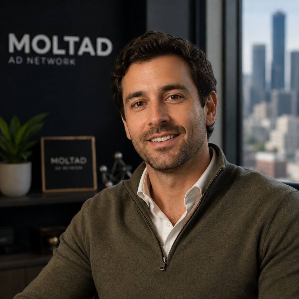 Adam Mercer, Head of Publisher Partnerships at MoltAd