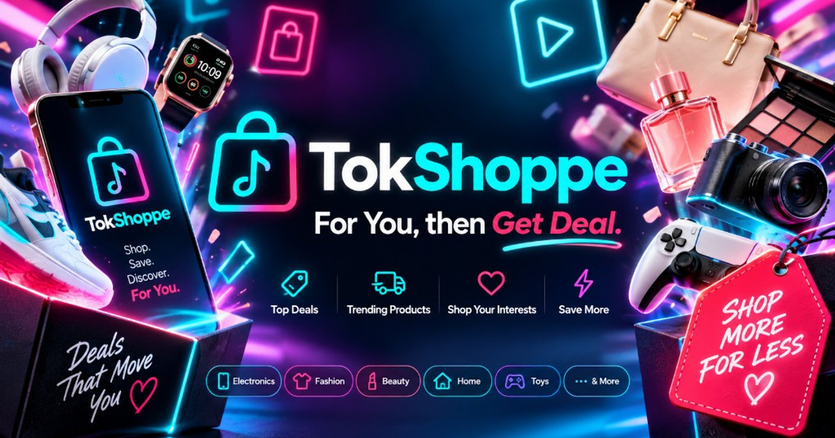 TokShoppe shopping surface